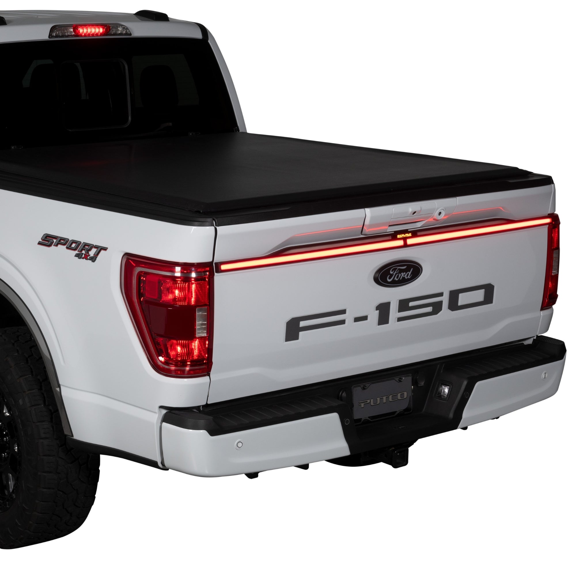 Putco Excalibur LED Tailgate Light Bar & Plug-N-Play Connector - Fits Ford F150 Equipped With Factory Halogen Taillamps 2021-2023