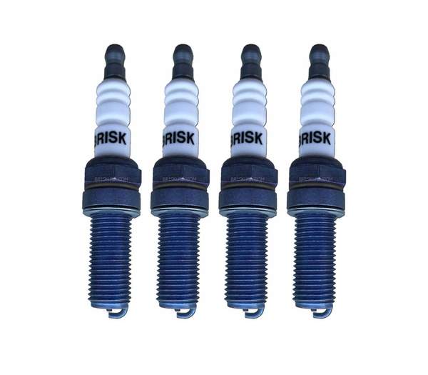 Brisk Silver Racing QR08S Spark Plug - Set Of Four