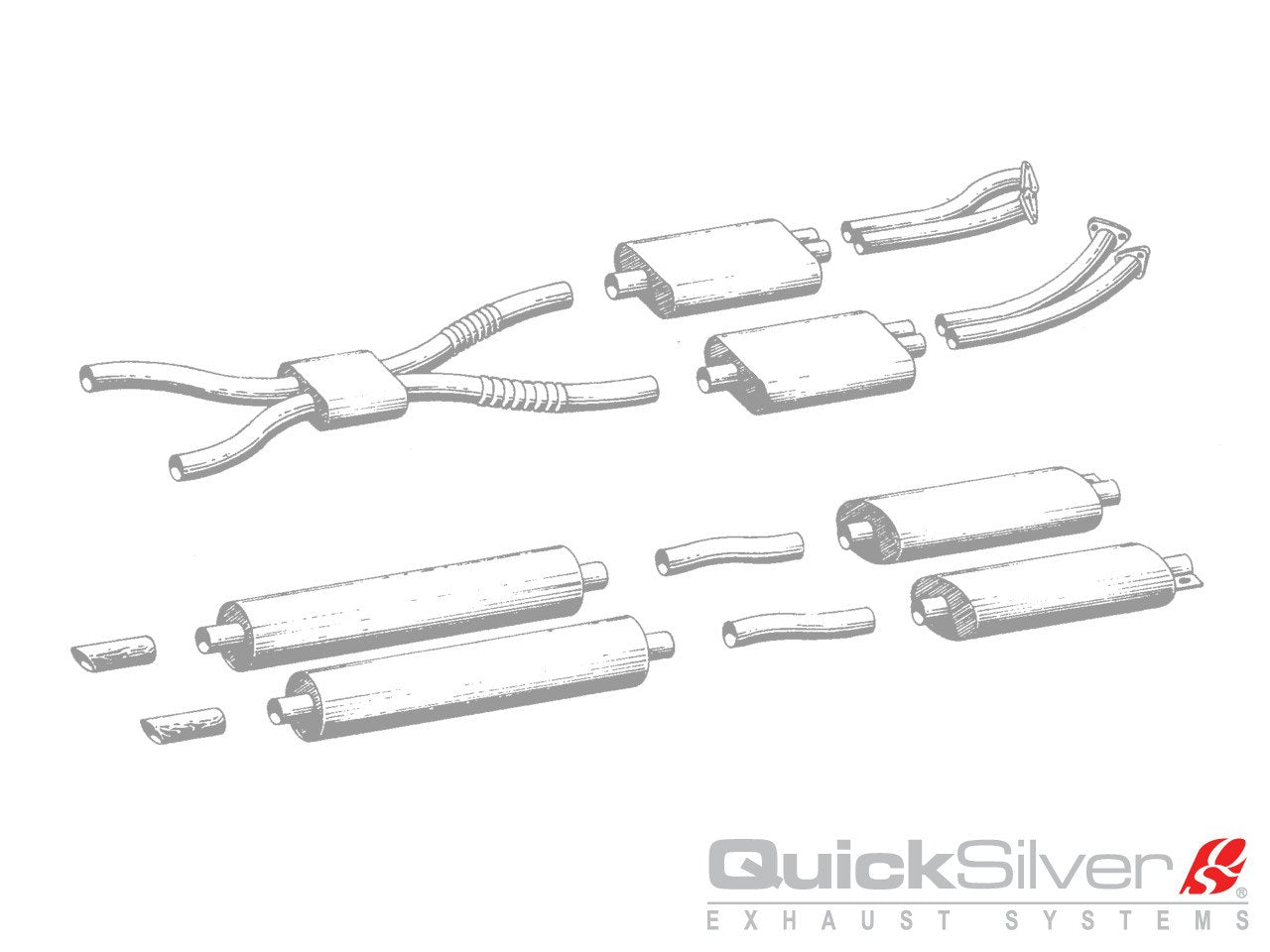 Aston Martin DBS V8 (Injection) Stainless Steel Exhaust (1969-72)