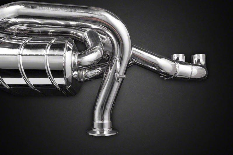 Audi R8 Pre-Facelift V8 X-Pipe Exhaust System (Incl. Remote) - 0