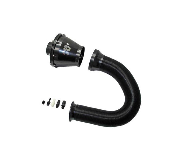 K&N Universal Apollo Black Cold Air Intake - 70mm OD FLG PP