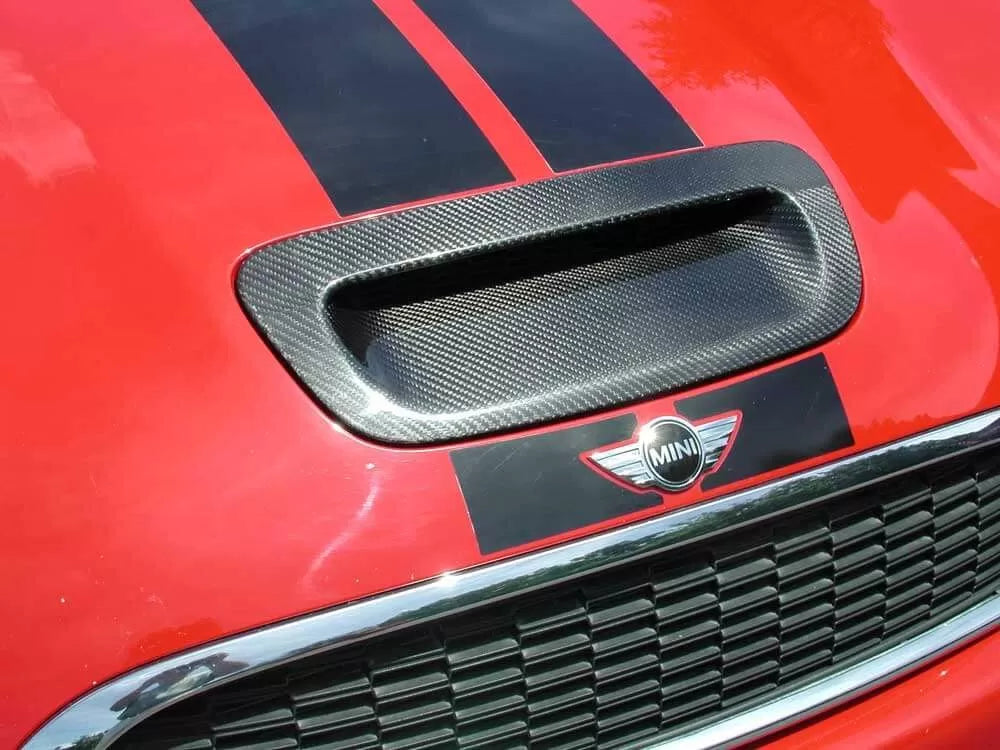 Racing Dynamics Carbon Fiber Hood Scoop Mini Cooper S | Coupe | Clubman | Roadster 07-15