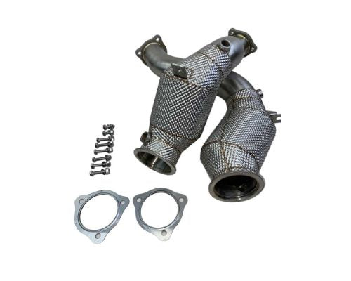 Racing Dynamics Downpipes With Sport Cats Porsche Cayenne 958.2 2014-2018