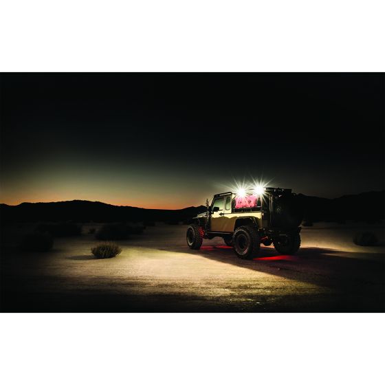 Rigid Industries 1x2 65 Degree DC Scene Light Black - 0