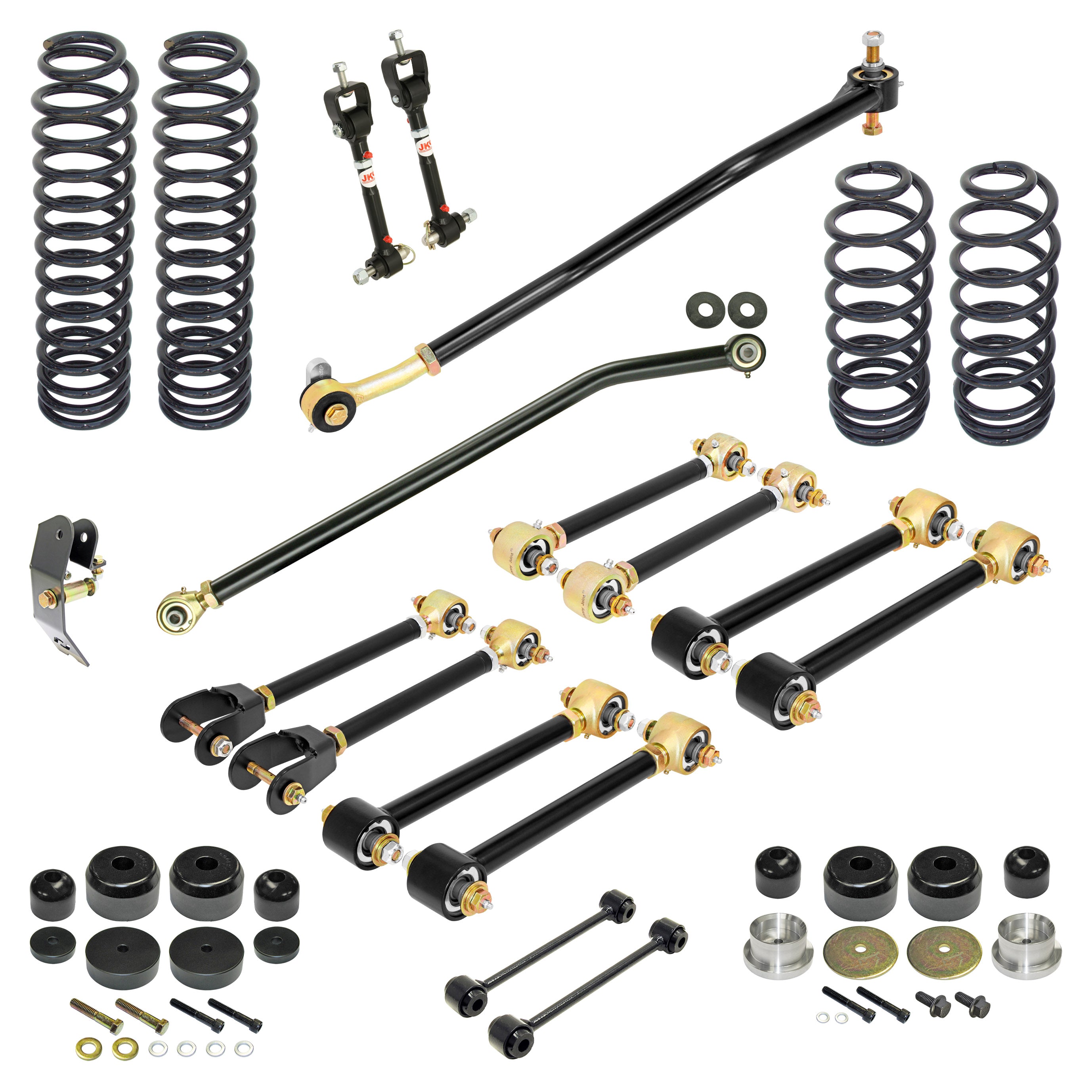 RockJock LJ Pro Edition Suspension System 4in Lift