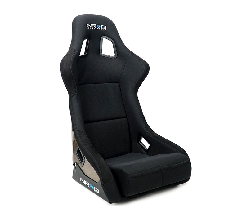 NRG Carbon Fiber Bucket Seat - Large - Blue