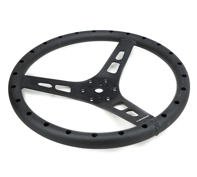 NRG Reinforced Steering Wheel 350mm Sport Full Aluminum Light Weight Welded Steering Wheel - 0