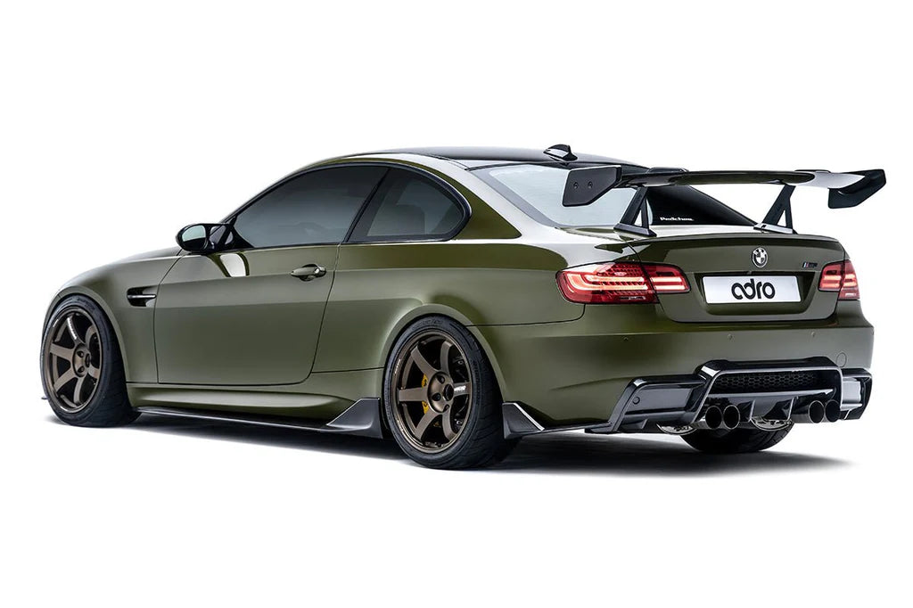 ADRO E92 M3 AT-R1 Carbon Swan Neck GT Wing