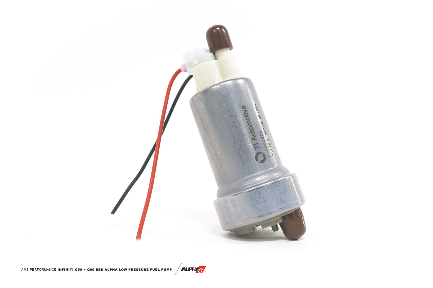 AMS Performance Q50/Q60 Red Alpha Low Pressure Fuel Pump Upgrade