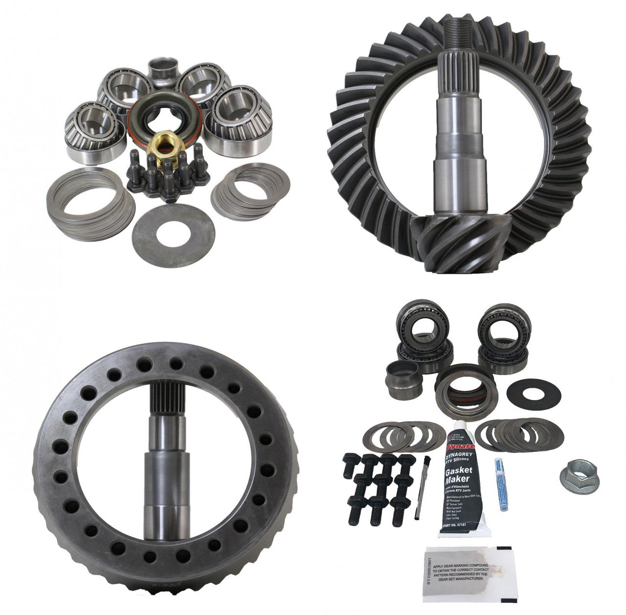 Revolution Gear & Axle 03-06 Jeep Wrangler TJ Rubicon Dana 44 Timken Bearing 5.13 Ratio Gear Package