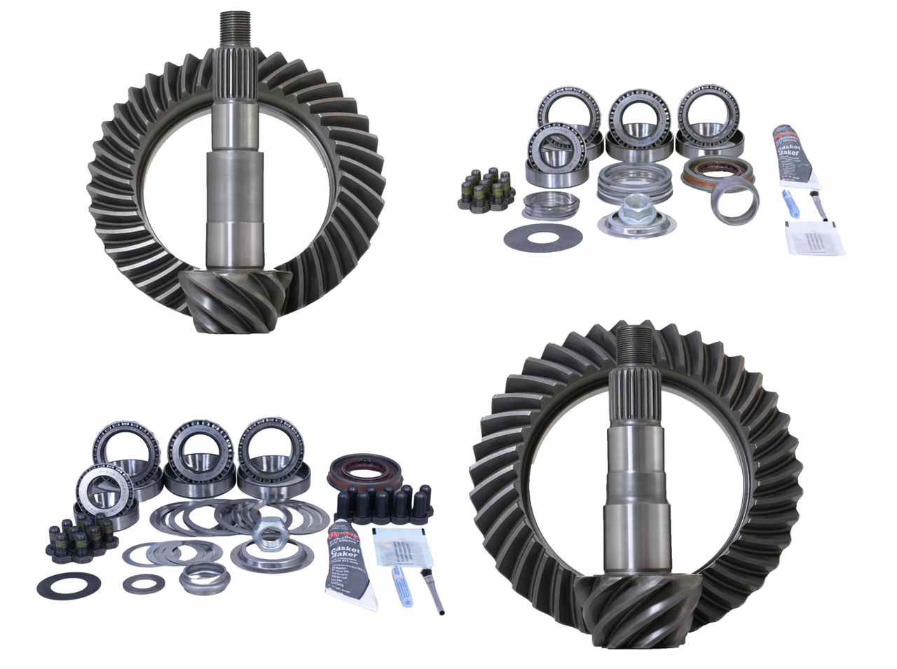 Revolution Gear & Axle 91-99 Jeep Cherokee XJ 8.25in Rear Koyo Bearing 4.56 Ratio Gear Package