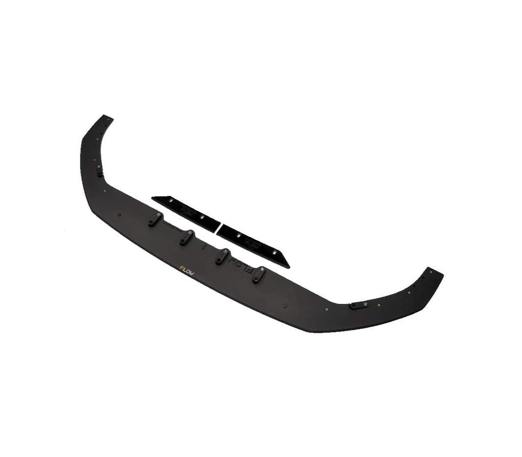 S3 8V Sedan FL Front Lip Splitter & Mounting Brace