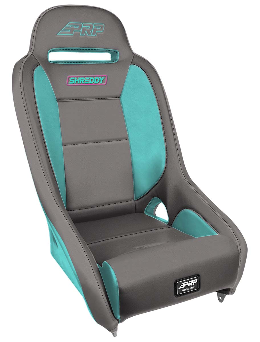 PRP Shreddy Comp Elite Suspension Seat - Grey/Teal