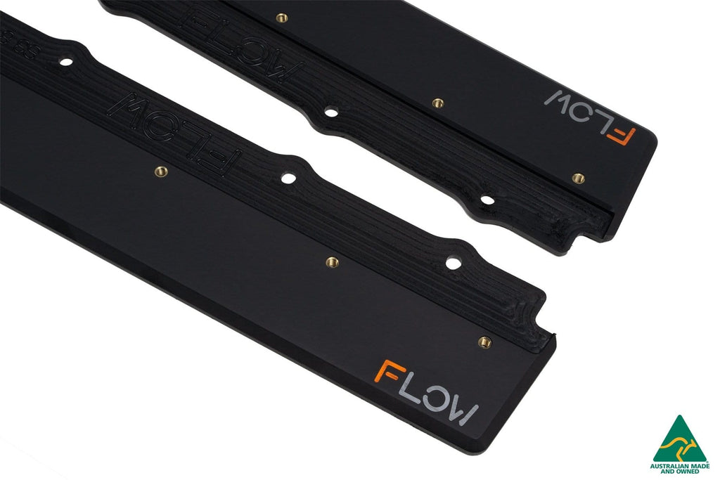 Flow Designs Audi S3 8V PFL Sedan Side Skirt Splitters V3 (Pair)