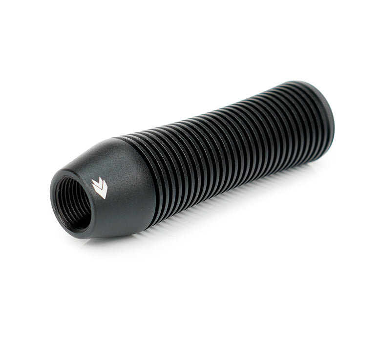 NRG Shift Knob Heat Sink Curvy Short Black - 0