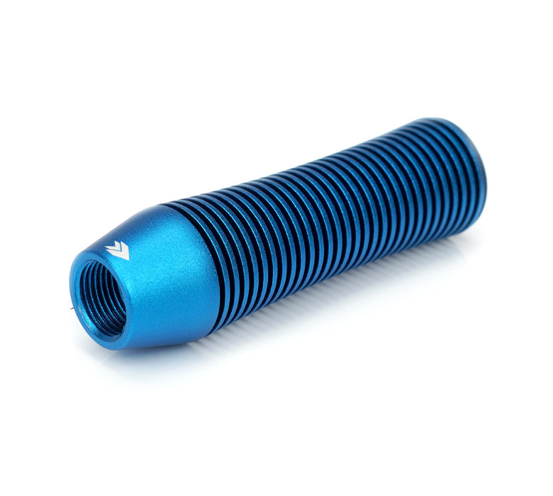 NRG Shift Knob Heat Sink Curvy Short Blue - 0