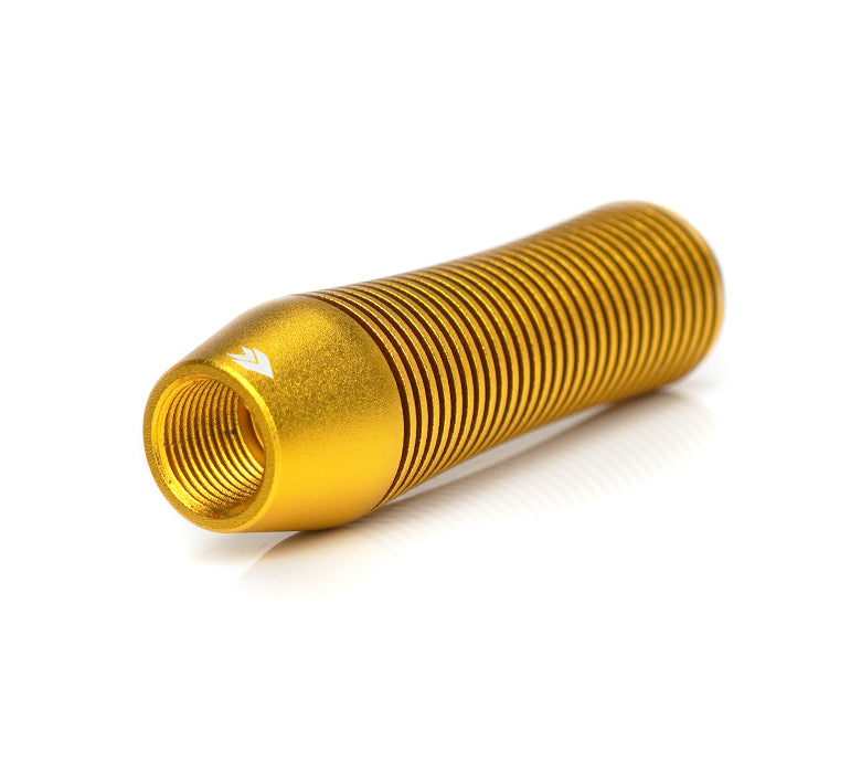 NRG Shift Knob Heat Sink Curvy Short Gold - 0