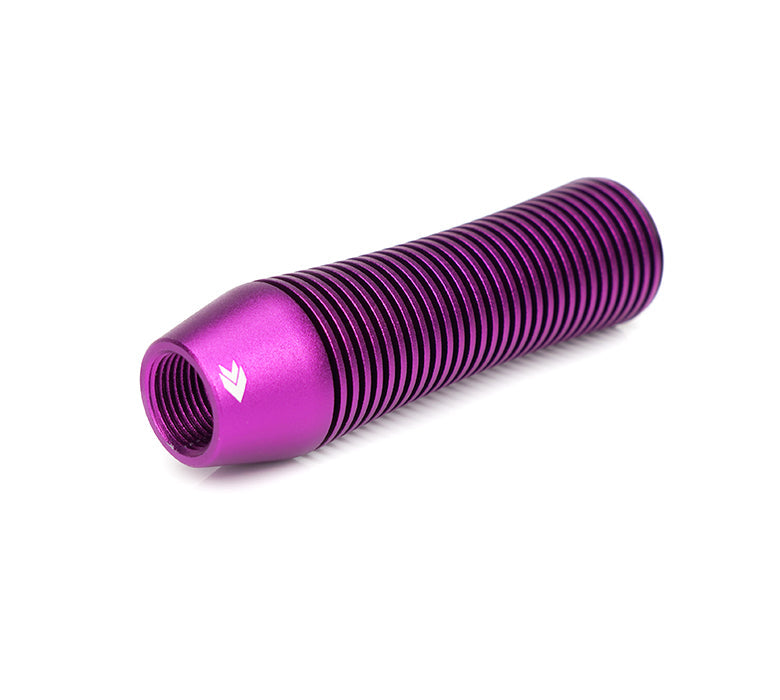 NRG Shift Knob Heat Sink Curvy Short Purple - 0