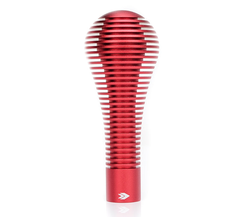 NRG Shift Knob Heat Sink Bubble Head Short Red