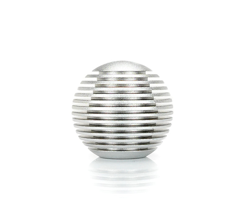 NRG Shift Knob Heat Sink Droplet Silver - 0