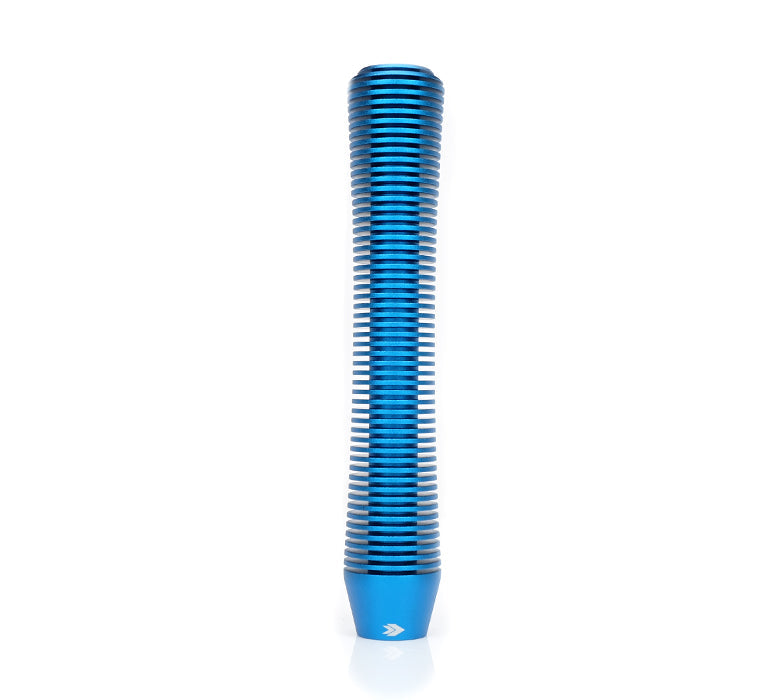 NRG Shift Knob Heat Sink Curved Long Blue