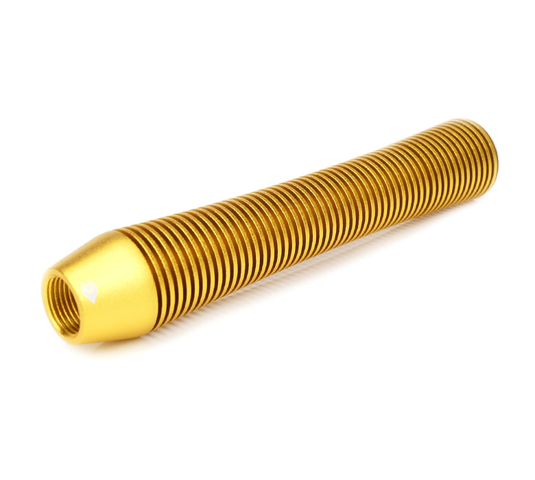 NRG Shift Knob Heat Sink Curved Long Gold - 0