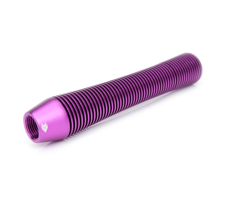 NRG Shift Knob Heat Sink Curved Long Purple - 0