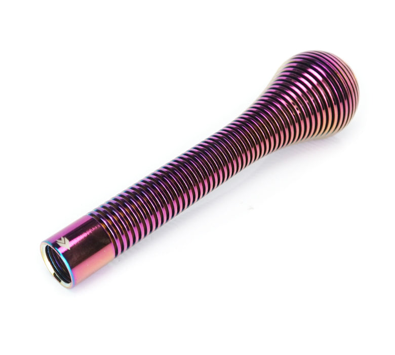 NRG Shift Knob Heat Sink Bubble Head Long Neo Chrome - 0