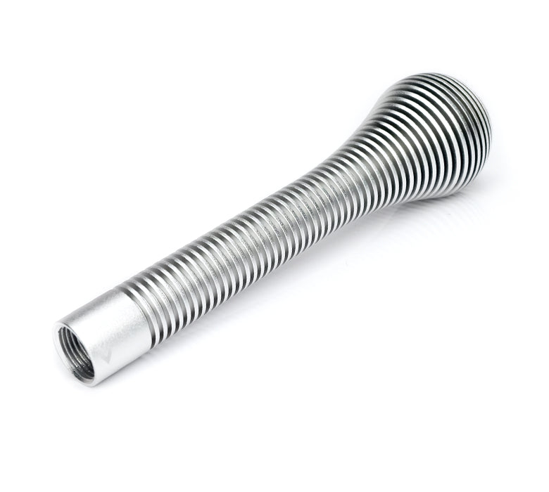 NRG Shift Knob Heat Sink Bubble Head Long Silver - 0