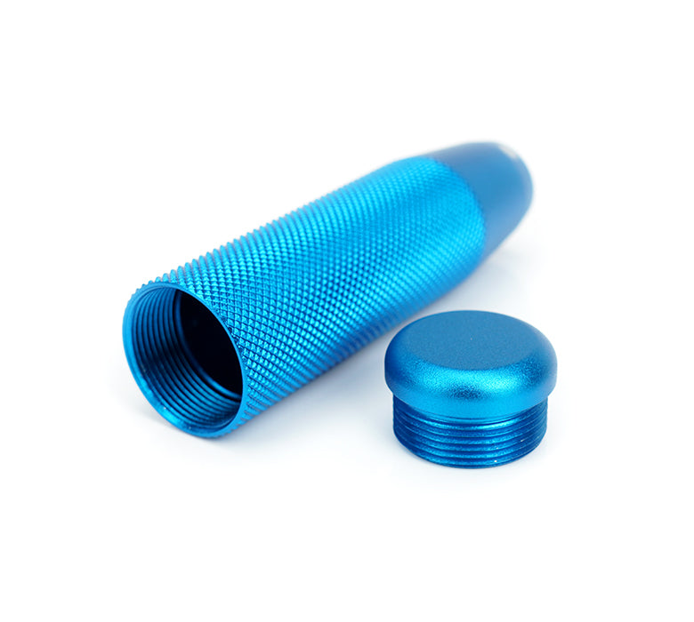 NRG Shift Knob Knurl Hidden Gem Short Blue - 0