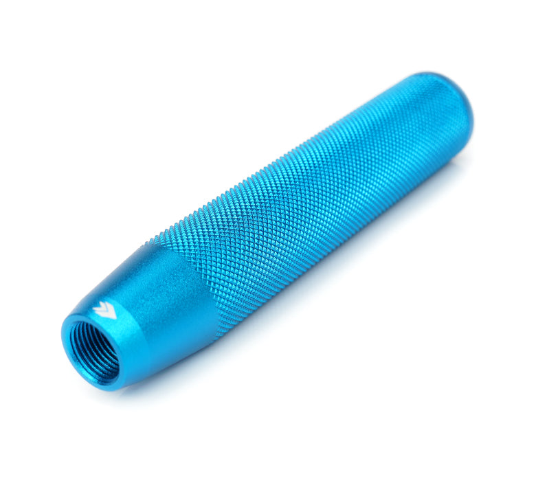 NRG Shift Knob Knurl Hidden Gem Long Blue