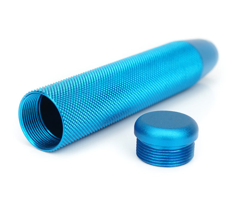 NRG Shift Knob Knurl Hidden Gem Long Blue - 0