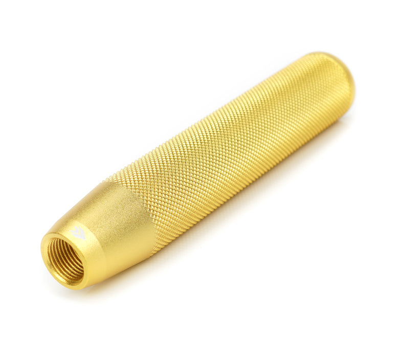 NRG Shift Knob Knurl Hidden Gem Long Gold