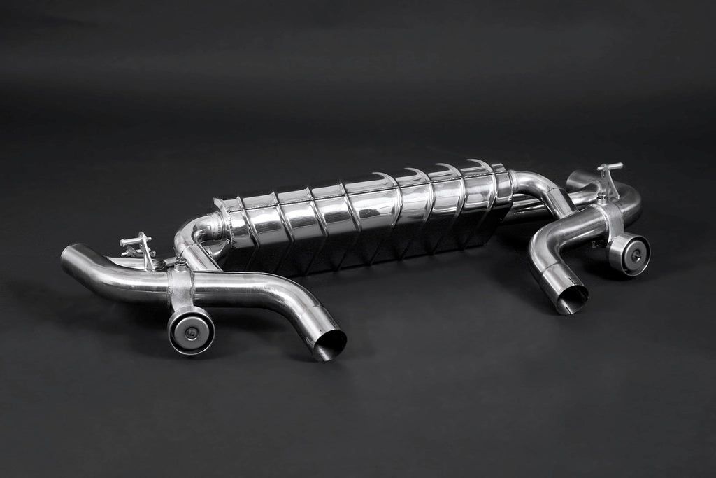 Mercedes SLS AMG - Valved Exhaust System & Mid-Pipes (Incl. Remote)