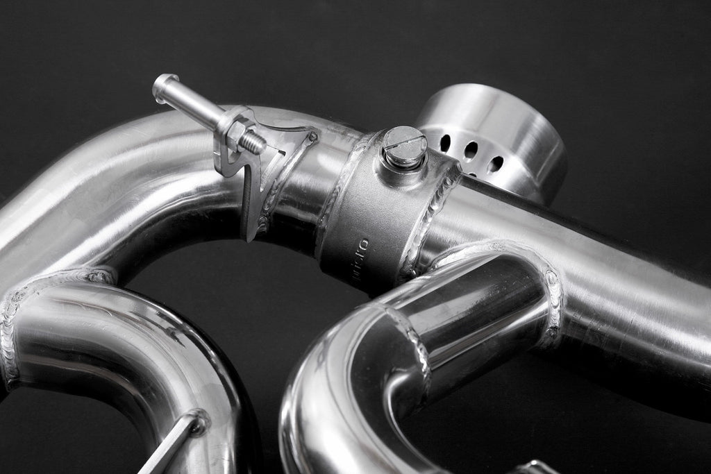 Mercedes SLS AMG - Valved Exhaust System & Mid-Pipes (Incl. Remote)