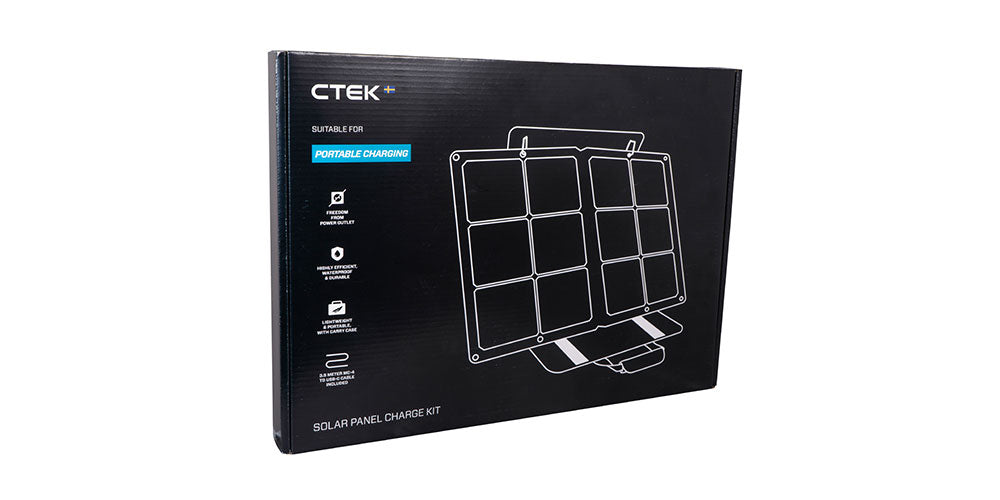 CTEK CS FREE Portable Solar Charging Kit - 12V