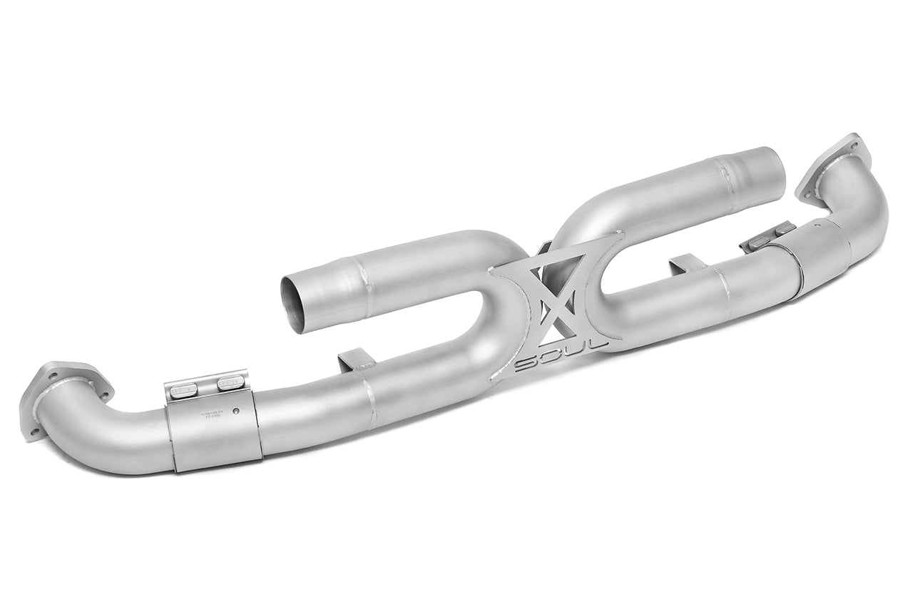 Porsche 997.2 Carrera Center Muffler Bypass Exhaust - 0