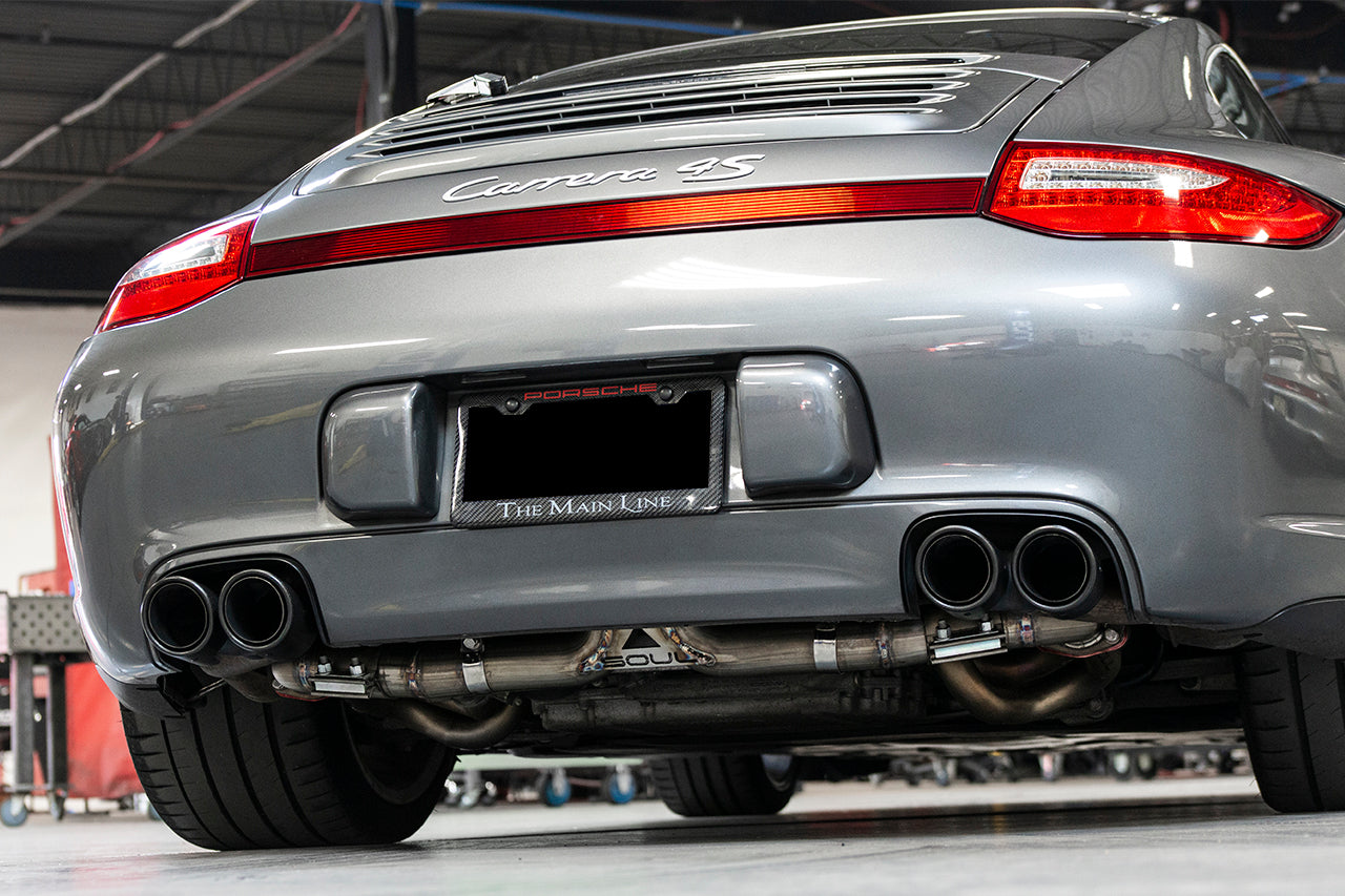 Porsche 997.2 Carrera Center Muffler Bypass Exhaust