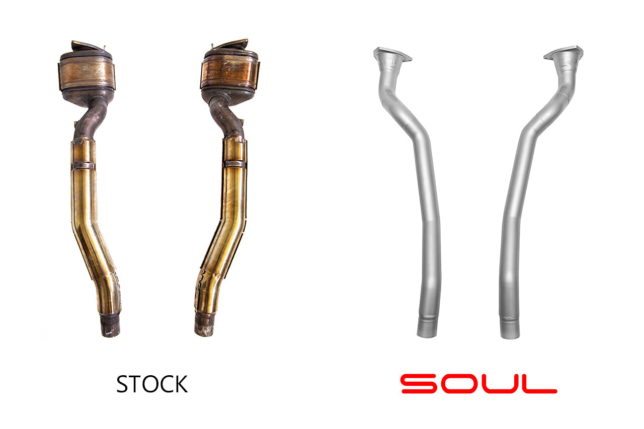 Ferrari FF / GTC4Lusso V12 Competition Downpipes