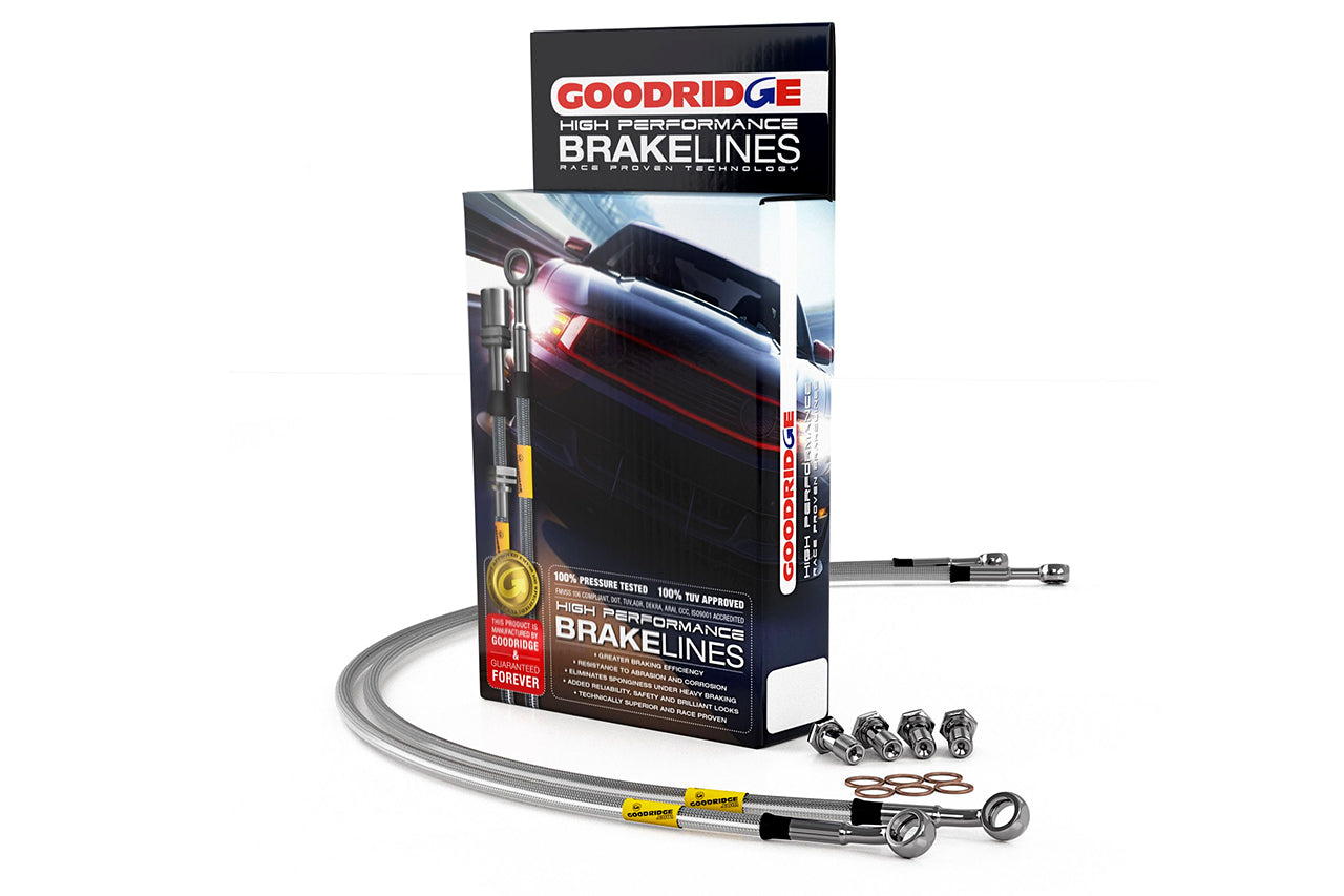 Porsche 987.1 / 987.2 Boxster / Cayman Goodridge Stainless Steel Brake Lines