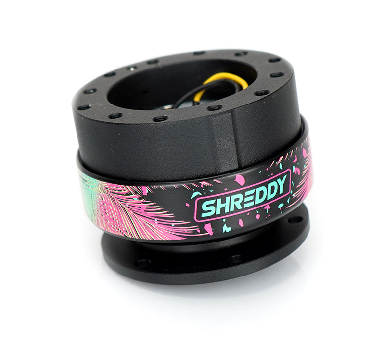 NRG Quick Release Gen 2.0 - Black Body/ Black Ring w/ Shreddy Collab Version 2