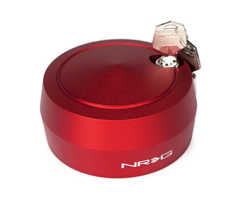 NRG Quick Lock V2 w/Free Spin - Red (Will Not Work w/Thin Version QR or Quick Tilt System) - 0