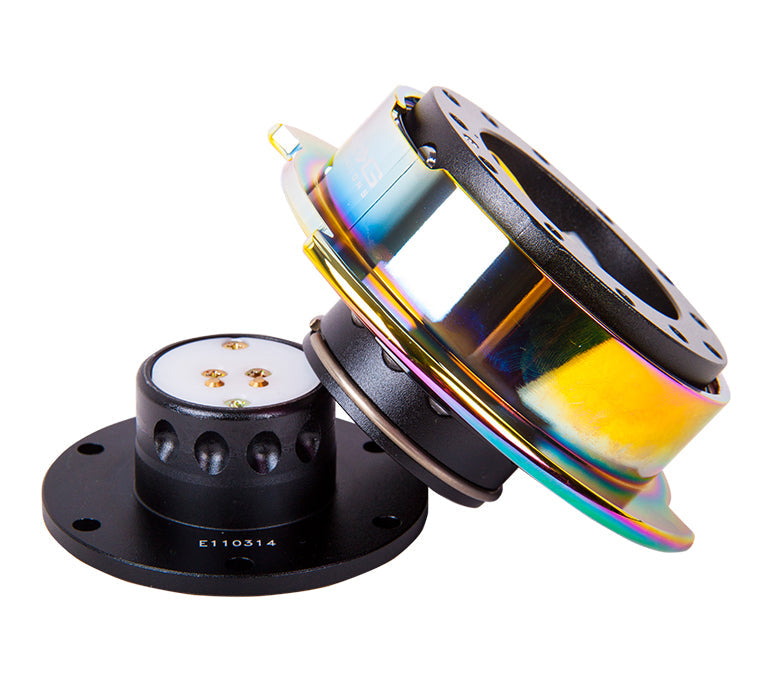 NRG Quick Release Gen 2.5 - Black Body / Neochrome Ring - 0