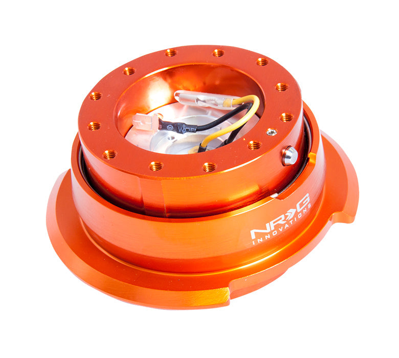 NRG Quick Release Gen 2.8 - Orange Body / Neochrome Ring