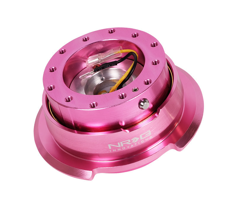 NRG Quick Release Gen 2.8 - Pink Body / Neochrome Ring