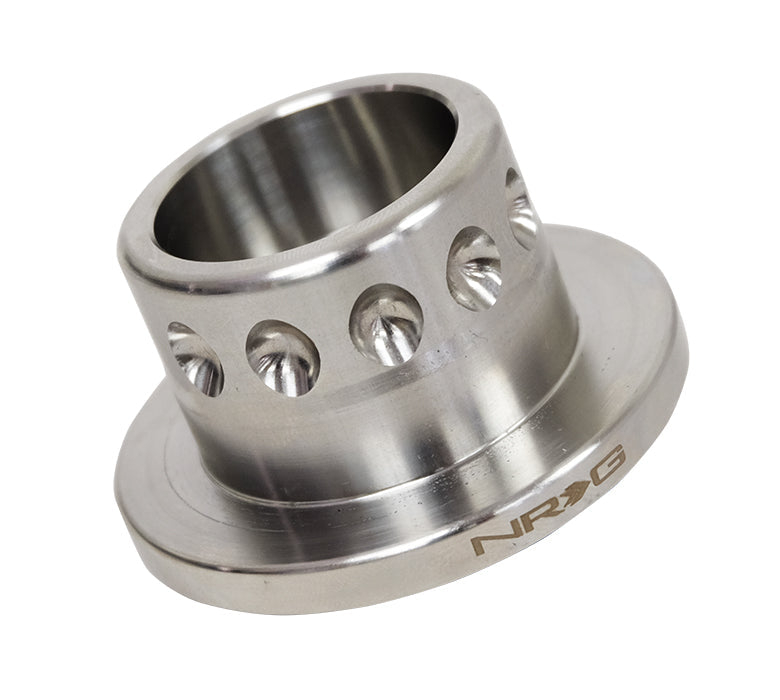 NRG Short Spline Adapter - SS Welded Hub Adapter With 5/8in. Clearance - 0