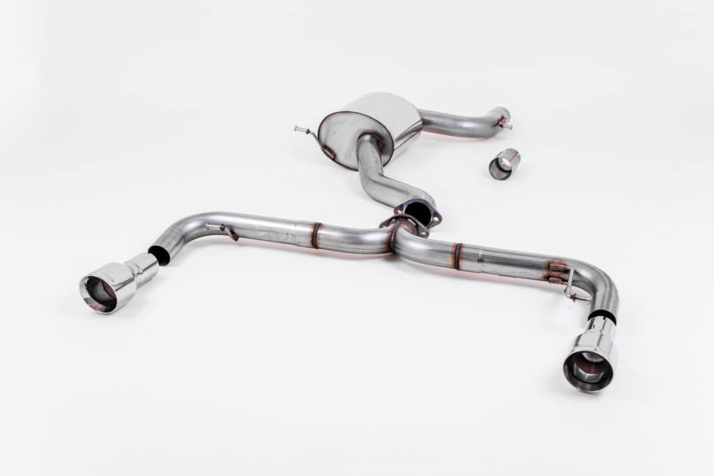 Milltek Non-Resonated Race Exhaust System - MK6 GTI 2.0T