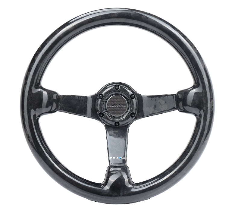 CARBON FIBER STEERING WHEEL 350MM DEEP DISH - 0