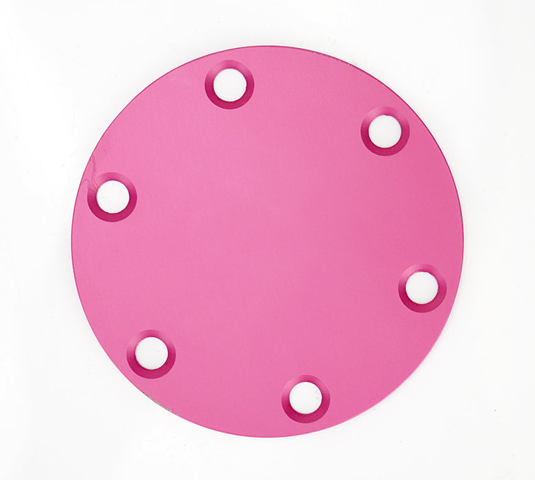 NRG Horn Delete Plate Laser Logo - Pink