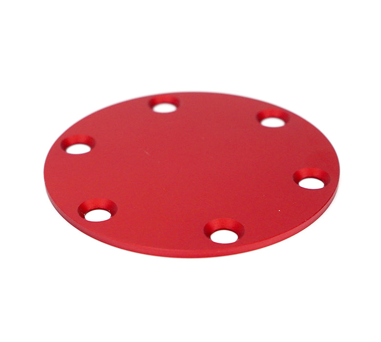 NRG Horn Delete Plate Laser Logo - Red - 0